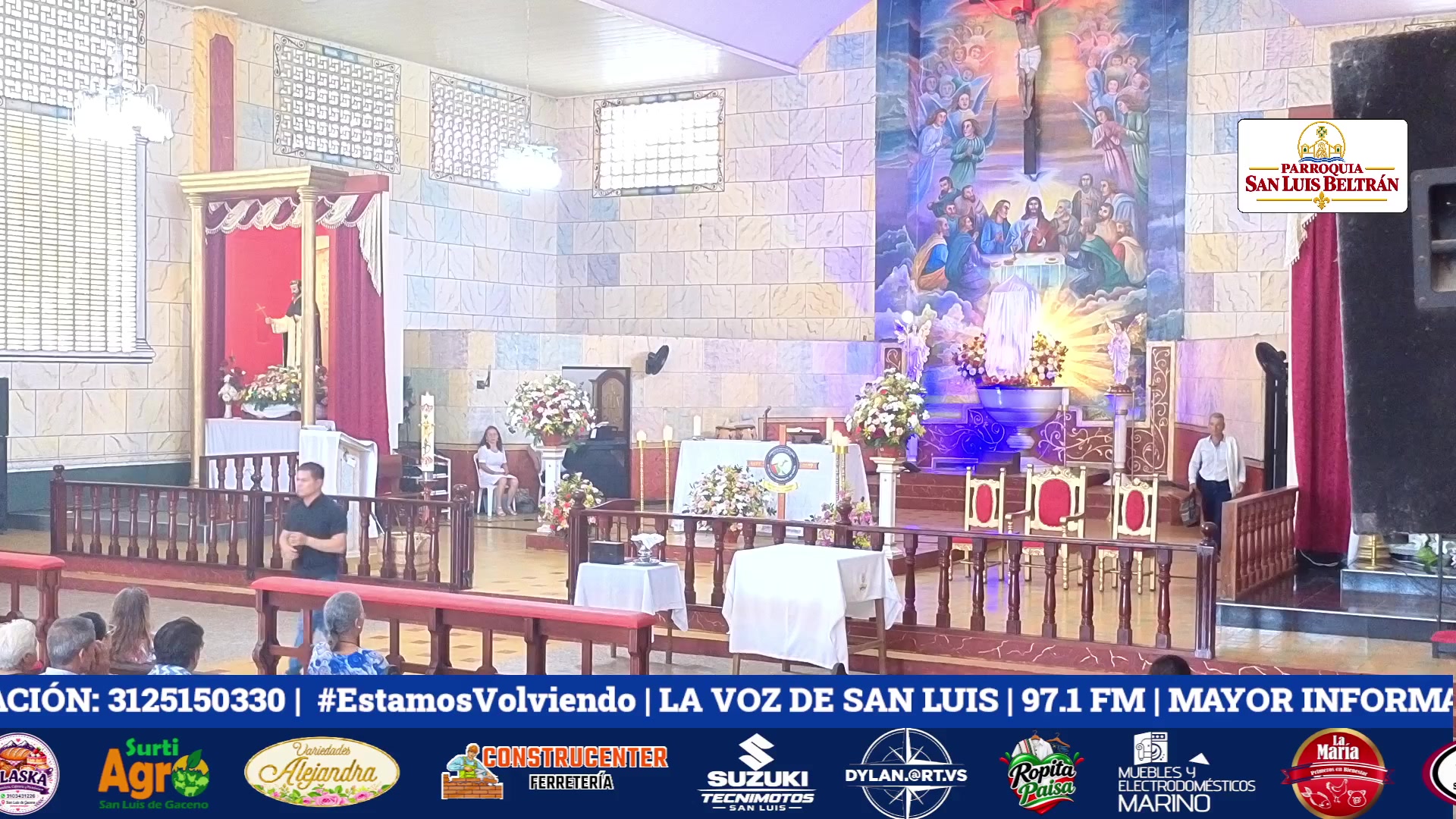 ⭕ #EnVivo | Santa Eucaristía solemne y adoración con el santísimo.
