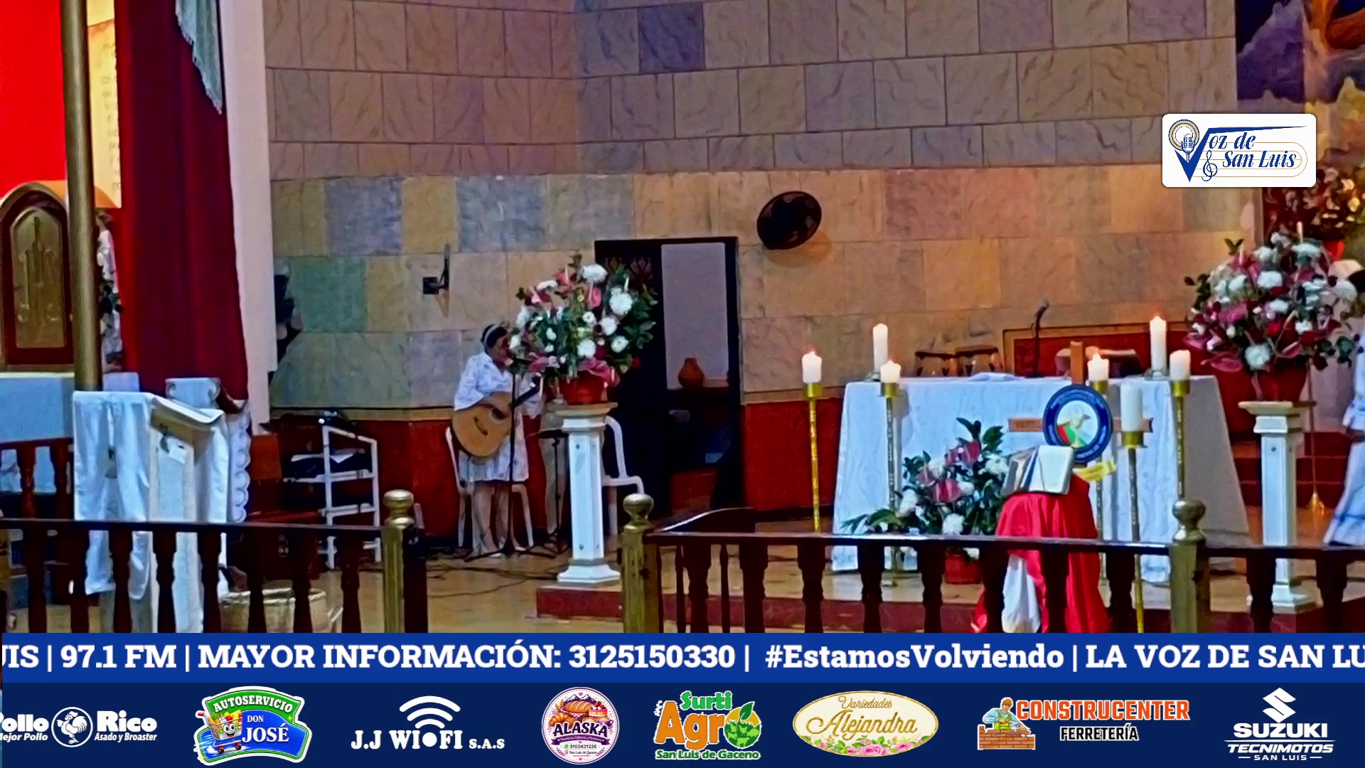 ⭕ #EnVivo | Santa Misa 6:00 pm.
