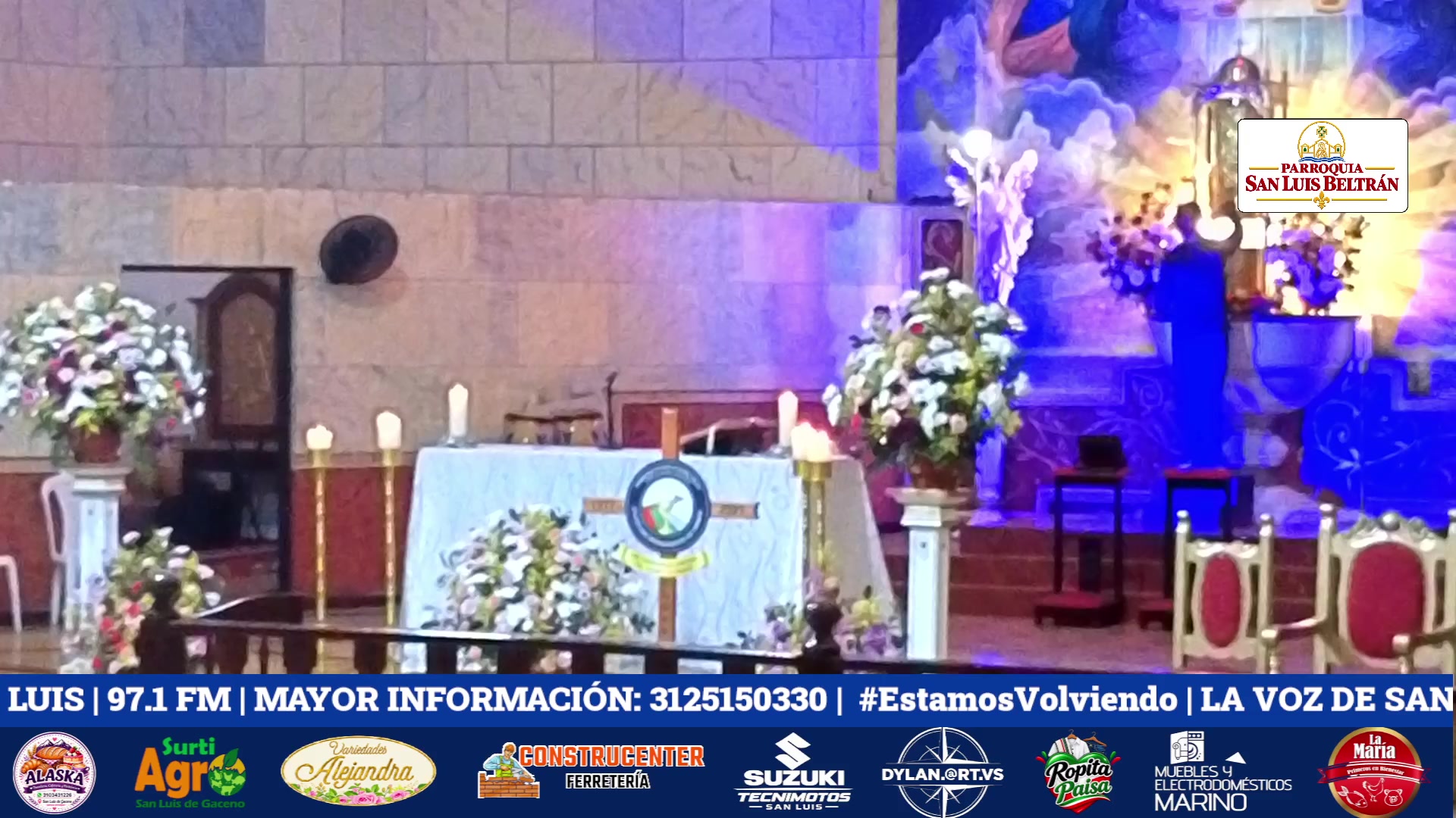 ⭕ #EnVivo | Santa Eucaristía 6pm.